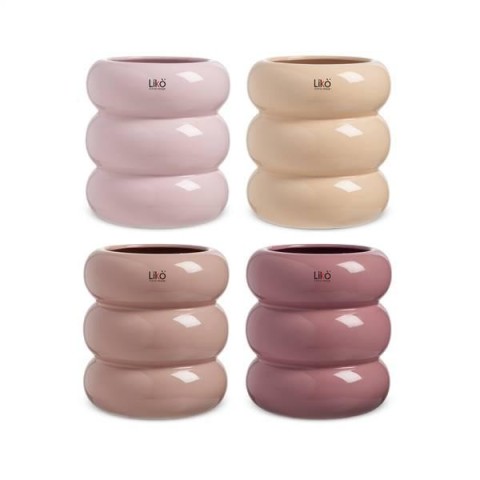 VASO JADE D. 16 H 18 - MIXED PINK